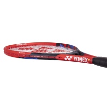 Yonex Junior Tennis Racket VCore JR (7th Gen #23) 26in (11-14 Years) Red - Pre-strung -